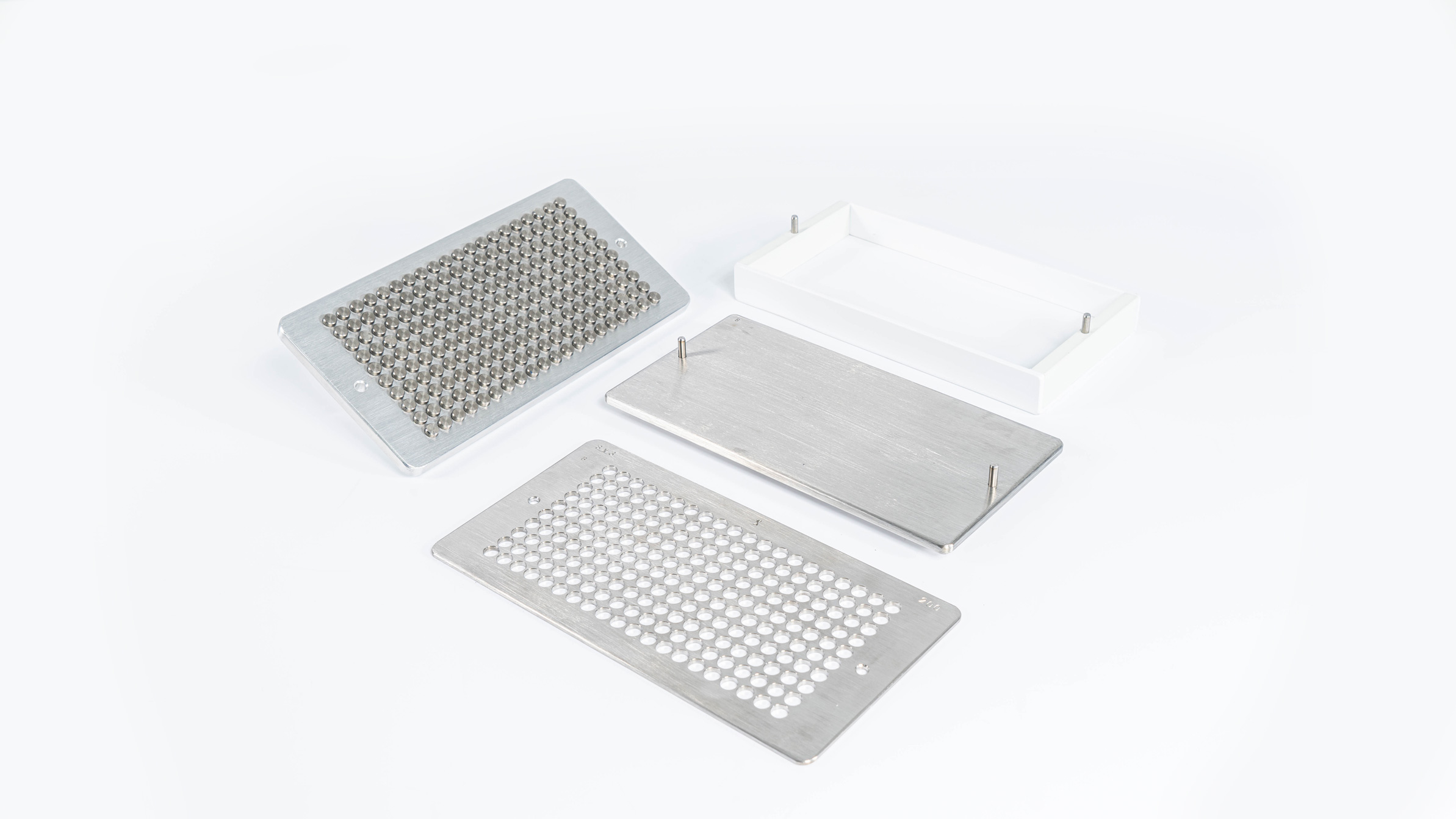 Tableteiro Humano em Aço Inox Com Socador